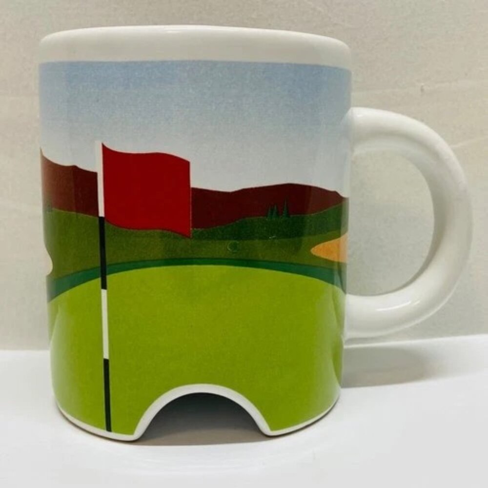 Kikkerland Golf Mini Putter Coffee Mug Unique 12oz Cup GUC (Without Club & Ball)